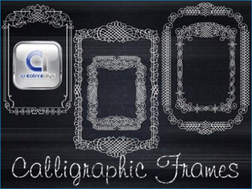 Calligraphic Frames
