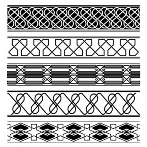 Vintage Ancient Border Vector Collection