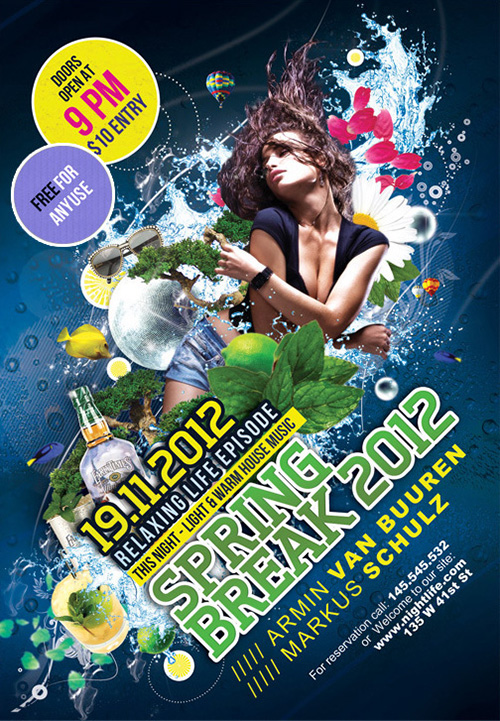best free psd flyer templates free for download best flyer templates of the web