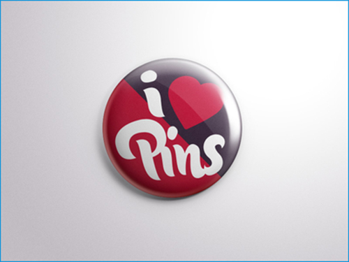 Free PSD Button Badge Pin Mock Up