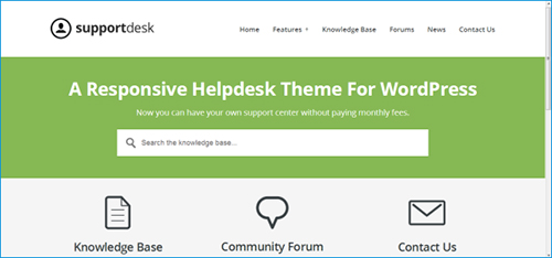 Helpdesk WordPress Theme