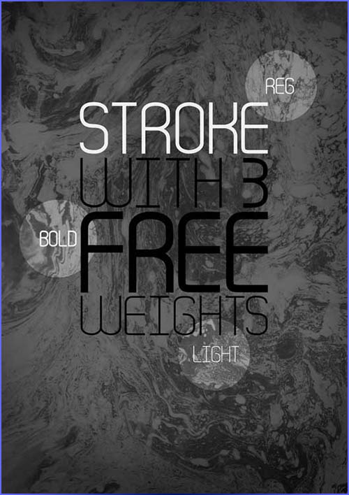 Stroke - Free font