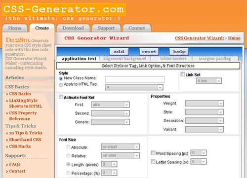 css Generator css Generator