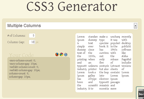 css3 Generator css3 Generator