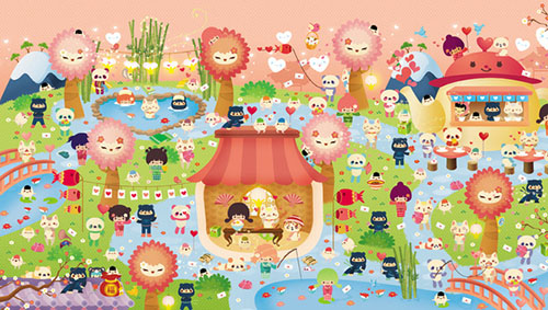 Valentine Day Illustration