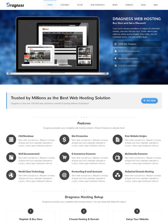 Dragness-Premium-Hosting-WordPress-Landing-Page