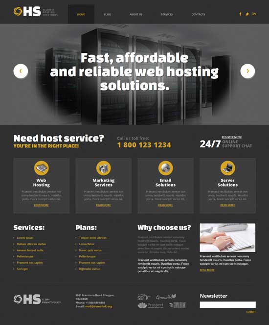 HS-Hosting-WordPress-Theme