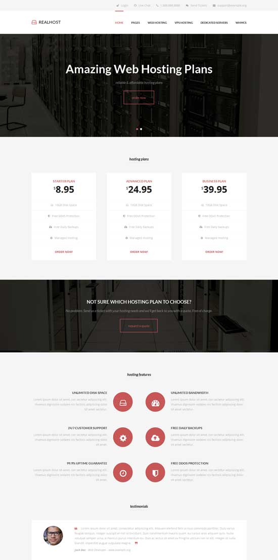 RealHost-Responsive-WordPress-Hosting-Theme