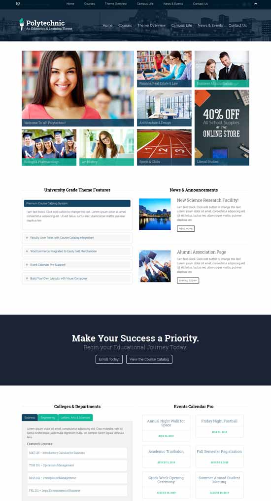 Powerful-Education-Courses-Events-theme