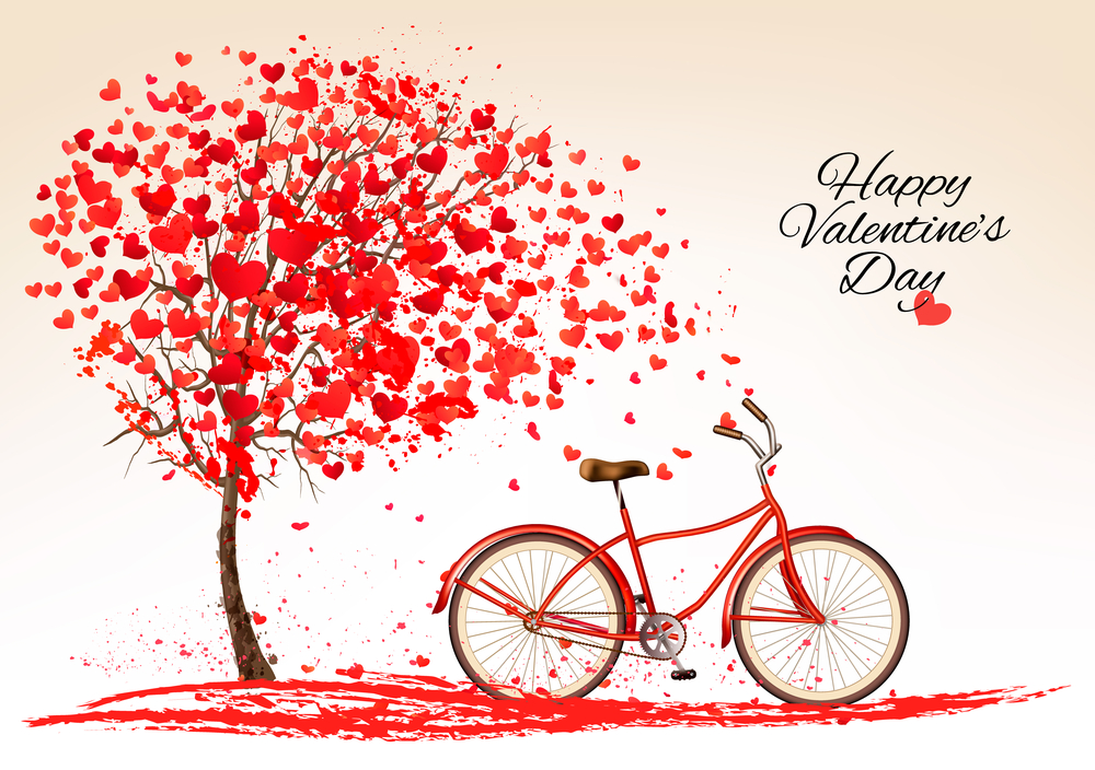 cycle happy valentine day cover pic