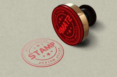 Free Stamp Mockups For Logo