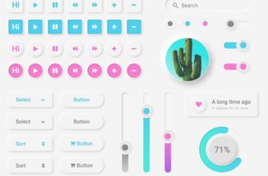 Neumorphic UI Kit Free