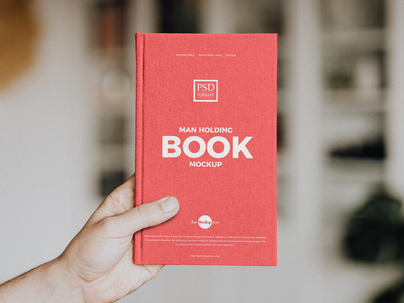 Best Book Cover Mockup Free Download