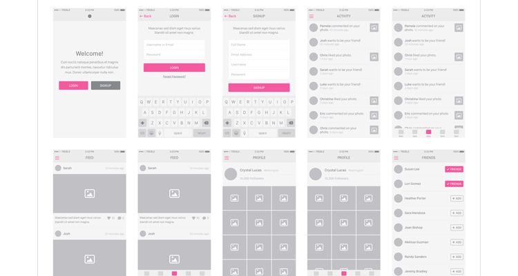 15 Free Wireframe Templates for Mobile, Web and UX Design | PSDreviews