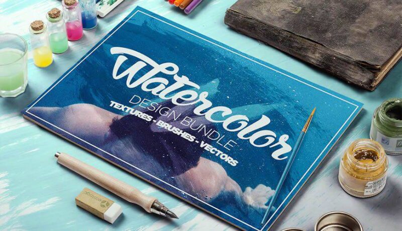 Free Watercolor Brush Sets for Adobe Photoshop